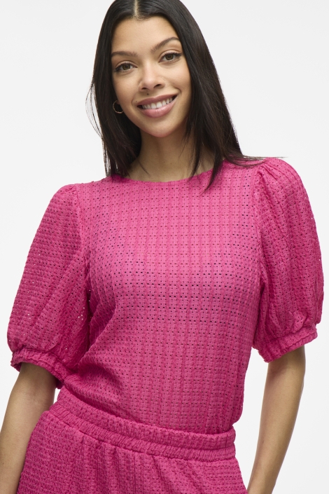 Vila viminera o-neck 2/4 top/tes